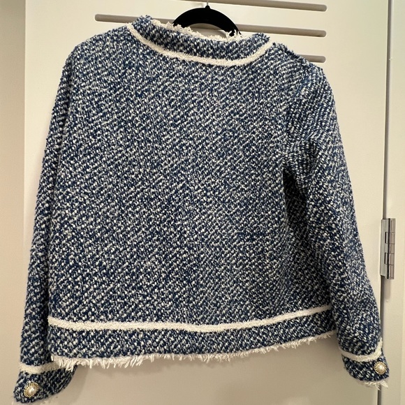 Aqua Tweed Jacket - Picture 4 of 5